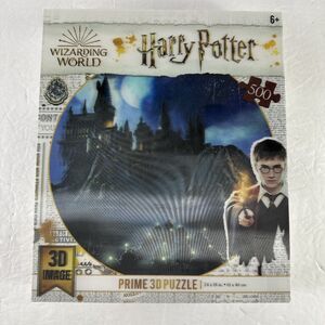 Harry Potter Hogwarts Castle 3D Puzzle Lenticular Image 500 PC Wizarding World